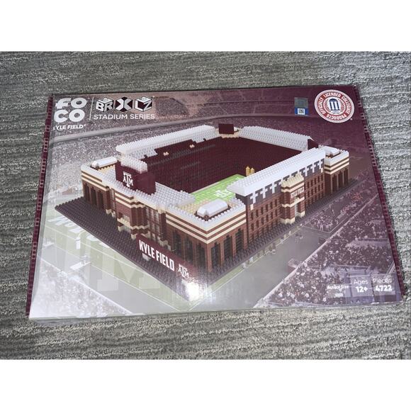 FOCO BRXLZ Stadium Series Texas A&M Kyle Field Building Set New Sealed. - Picture 1 of 5